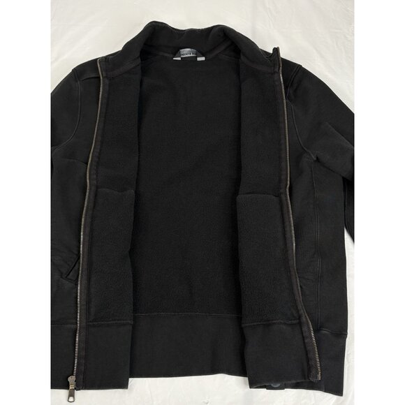 American Giant Moto Full Zip Jacket Men's XL Heavyweight Mock M1-1A-6 USA Lined - Picture 9 of 16